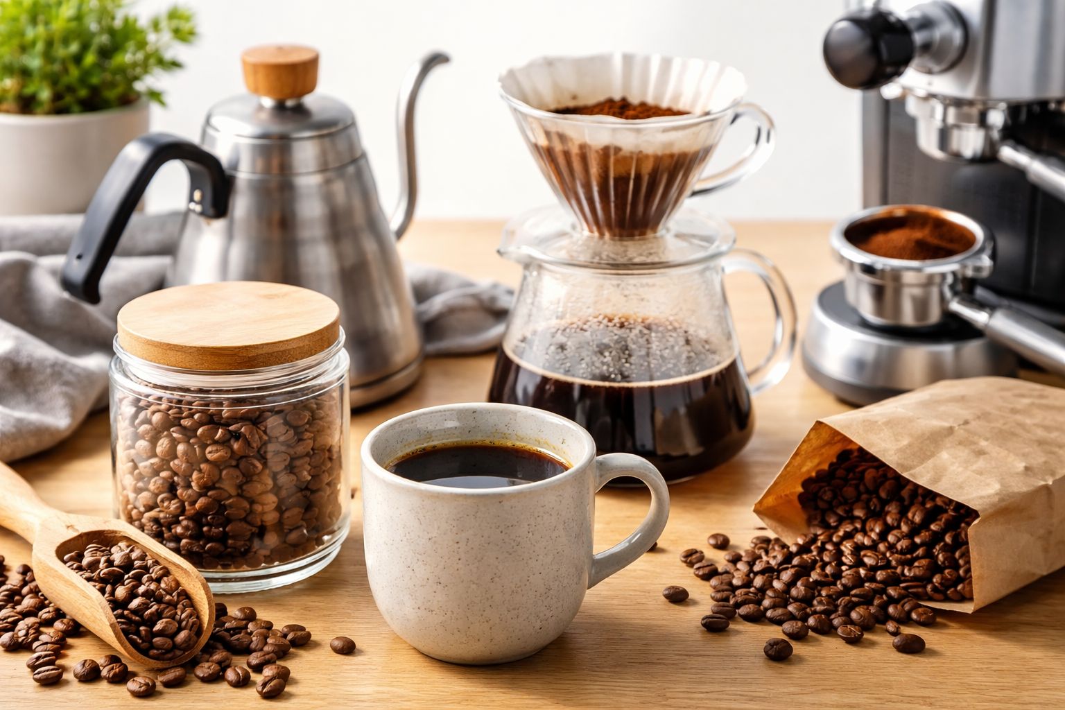 De ce cafea proaspata prajita